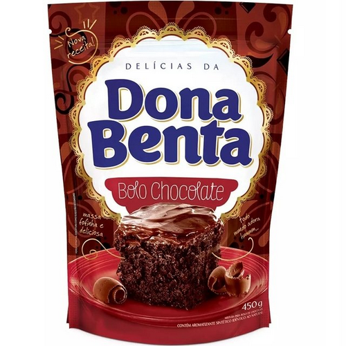 MISTURA PARA BOLO CHOCOLATE DONA BENTA SACHÊ 450G